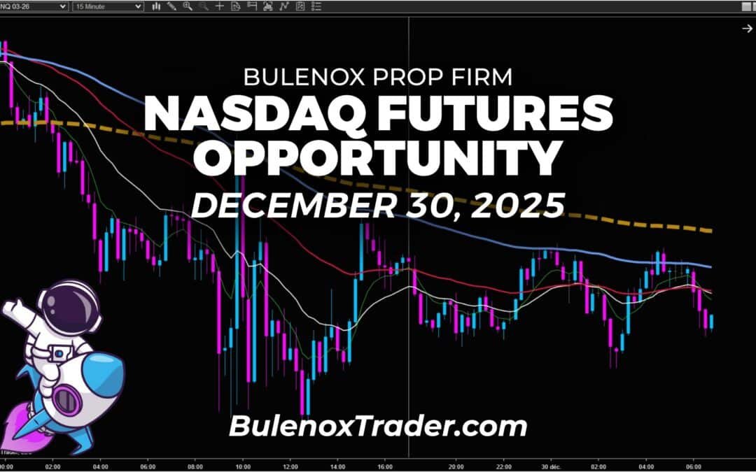 Reading Nasdaq Futures in Bulenox Scalper Mode – December 30, 2025