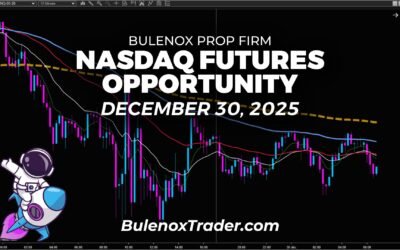 Reading Nasdaq Futures in Bulenox Scalper Mode – December 30, 2025