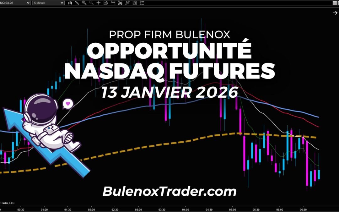Lecture du Nasdaq (NQ) en mode Bulenox Scalper | 13 janvier 2026