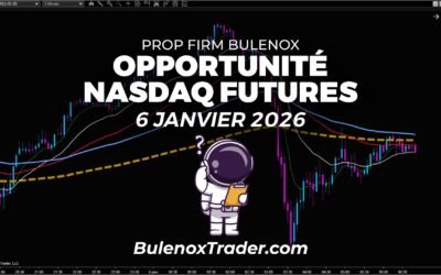 Scalping du Nasdaq via la Prop firm Bulenox | 6 janvier 2026